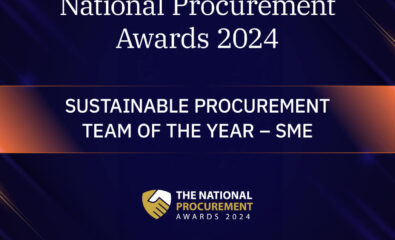 PJ Hegarty Shortlisted for Sustainable Procurement Team of the Year